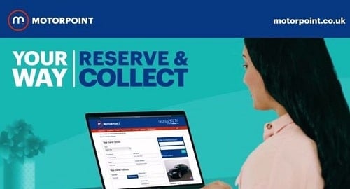 Shafina Shah in an ad of Motorpoint