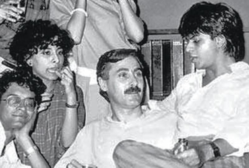 Shah Rukh Khan With Barry John