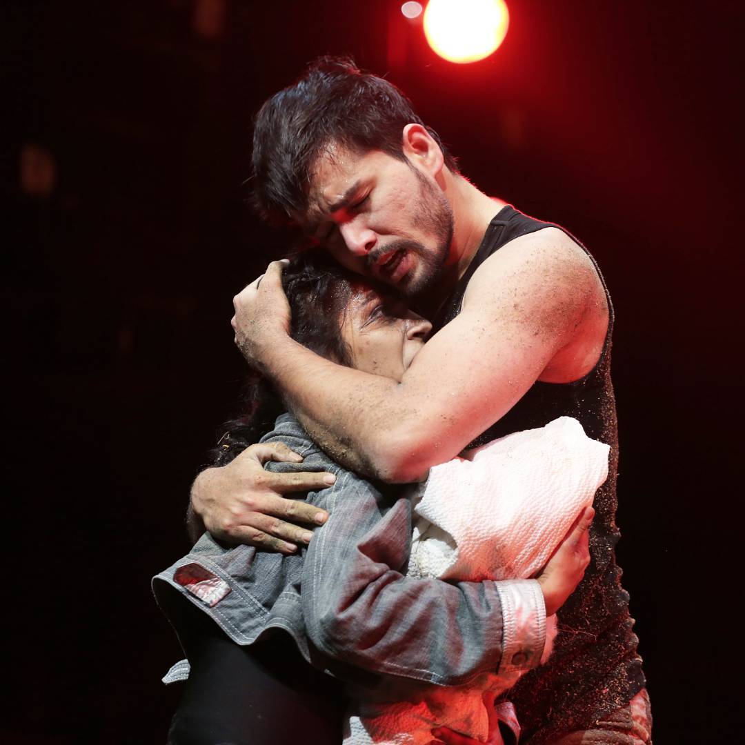 Shahab Ali Performing in a Theatre Play
