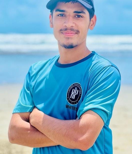 Shahzaib Khan in his early teenage years