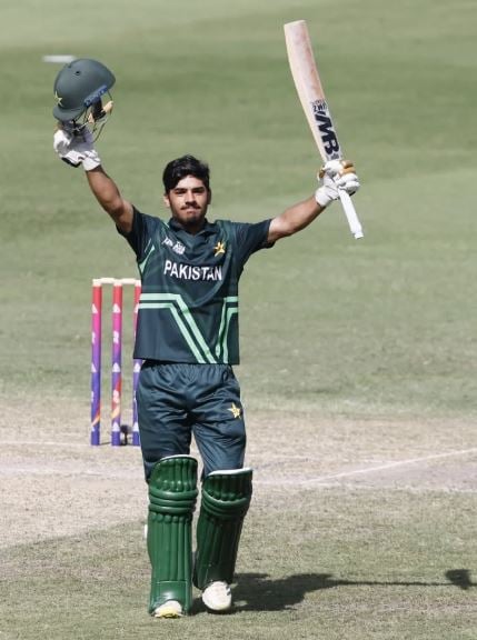Shahzaib Khan in the 2024 Under-19 Asia Cup