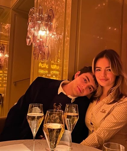 Shai Fruchter with a glass of alcohol