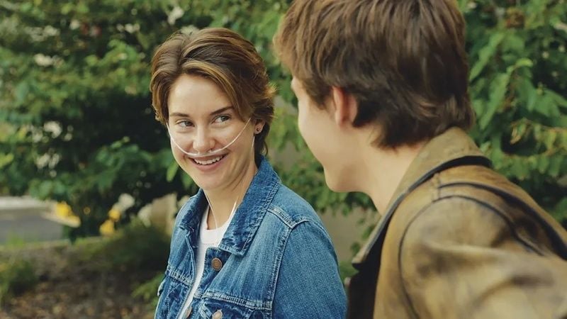 Shailene Woodley in a still from the American coming-of-age romance film titled 