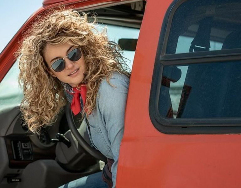 Shailene Woodley in a still from the American television limited TV series titled 