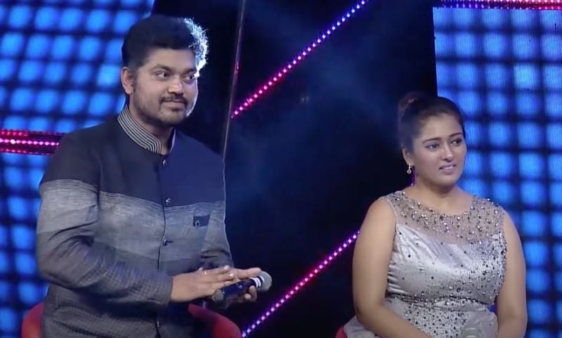 Shakthi Vasudevan in a still from the Tamil TV show titled 