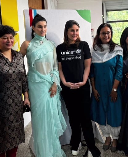 Shalini Passi while promoting UNICEF in India