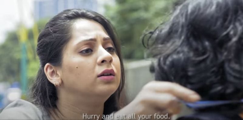 Shalmalee Desai in a still from the short film 