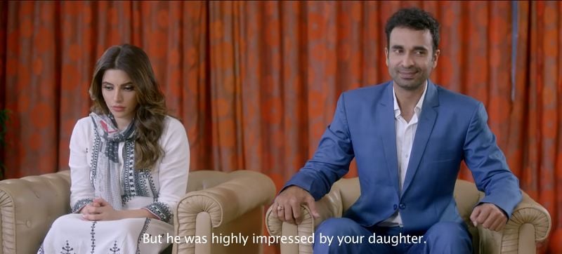 Shama Sikander in the YouTube video 