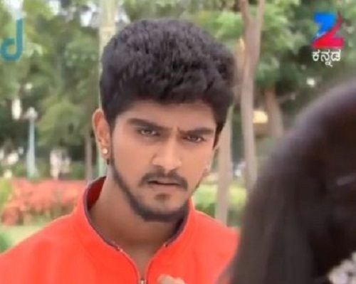 Shamanth Gowda in a TV serial