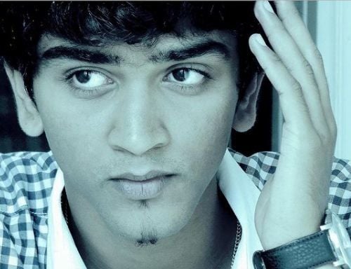 Shamanth Gowda in his teens