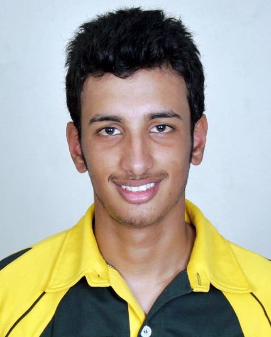 Shan Masood during Under-19 playing days