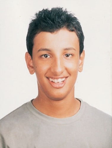 Shan Masood during his school days