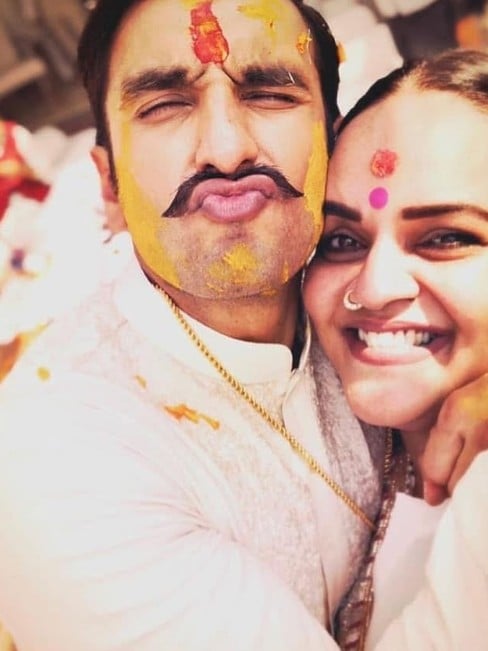 Shanoo Sharma with Ranveer Singh