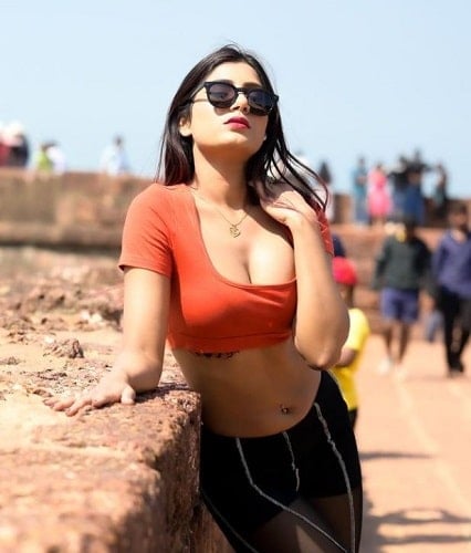 Shanu Dhekawa during her vacation