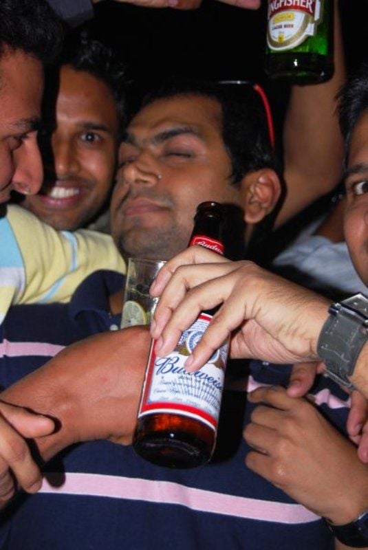 Sharib Ali Hashmi in a Party