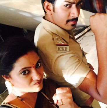 Sharmila Chandrashekar in a still from the television serial Pattedari Pratibha