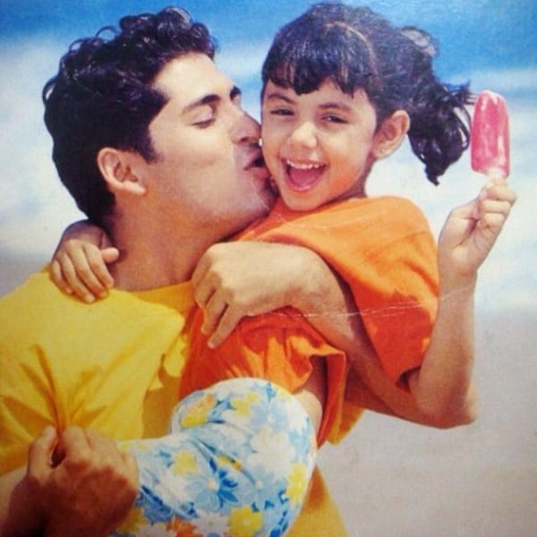 Sharmila Nicollet as a kid in Kwality Walls advertisment