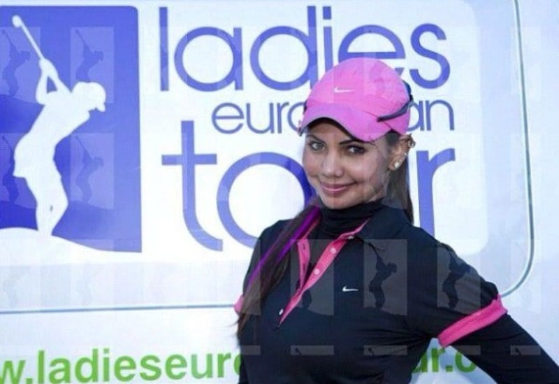 Sharmila Nicollet at Ladies European Tour 2012