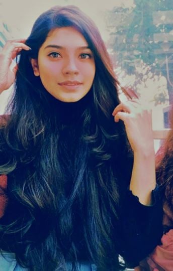 Sharmishta Panoli in the 12th standard