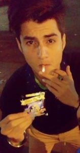 Shashwat Tripathi Smoking