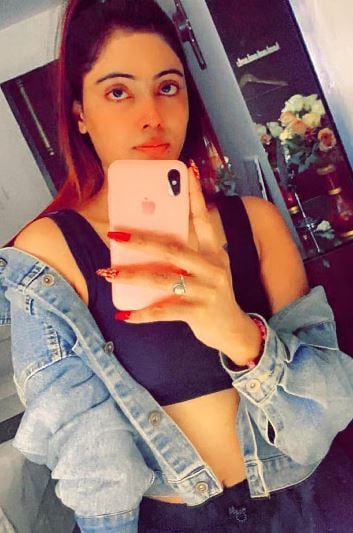 Sheetal Chaudhary during the shoot of a song