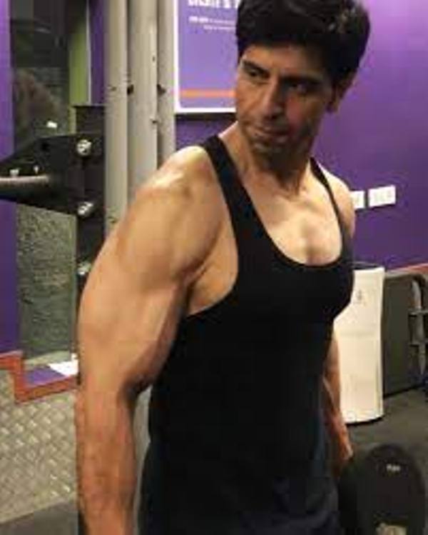 Shehzad Poonawalla in gym