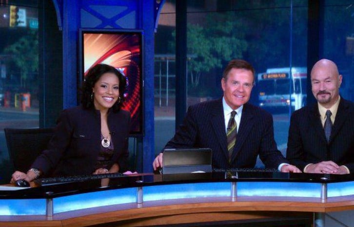 Sheinelle Jones while working at FOX Philadelphia