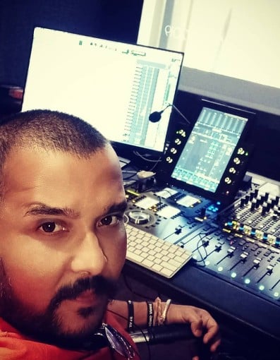 Shekhar Jyoti Goswami while working as a computer hardware engineer and sound producer