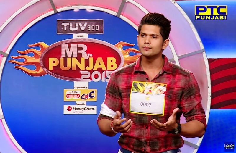 Shekhar Kaushal during the mega auditions of PTC Punjabi