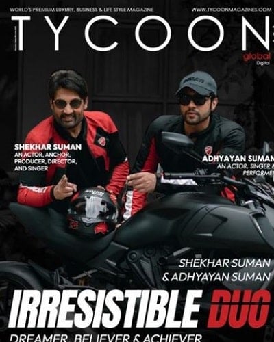 Shekhar Suman featured on a magazine cover