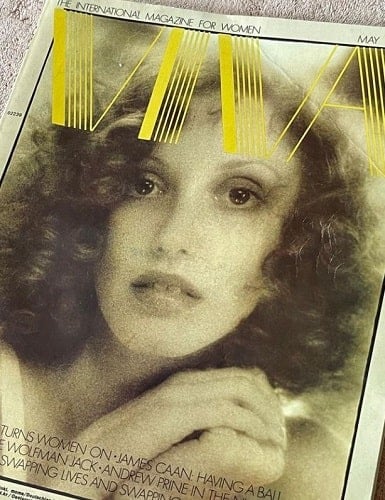 Shelley Duvall featured on the cover of Viva magazine