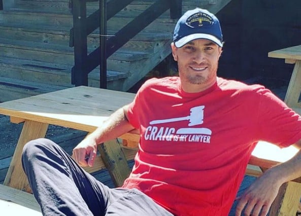 Shep Rose while wearing his venture