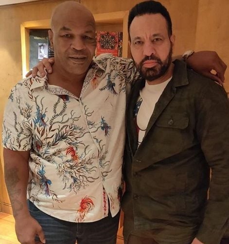 Shera with Mike Tyson