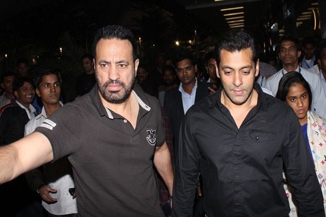 Shera with Salman Khan