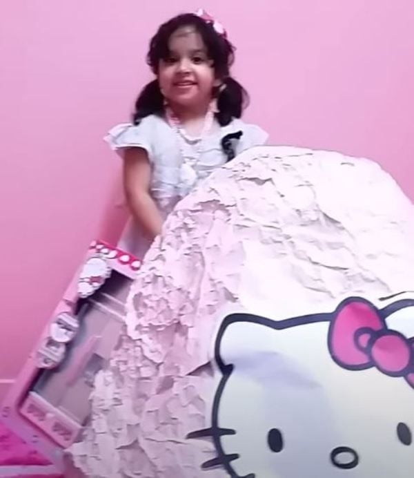 Shfa in a still from the YouTube video 