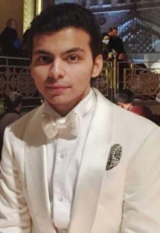 An old picture of Shikhar Pahariya