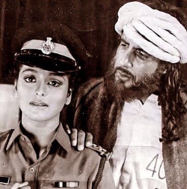 Shilpa Shirodkar in a still from the film Khuda Gawah