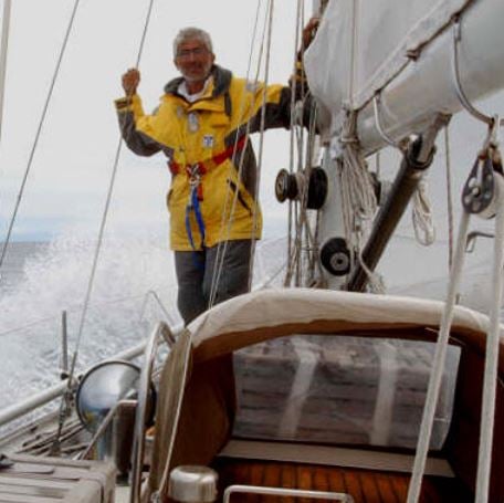 Shirish V. Dáte, while on his sailing trip
