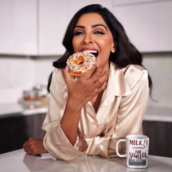 Shital Patel during Dunkin Doughnut