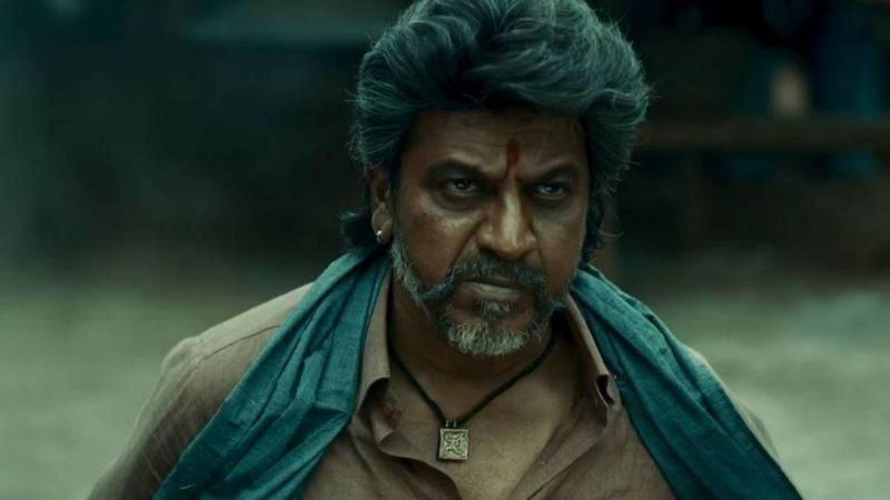 Shiva Rajkumar as Vedha in the film Vedha (2022)