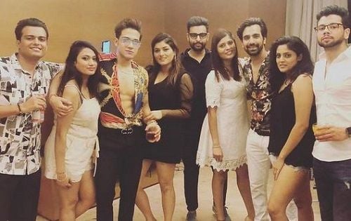 Shivam Sharma in a party