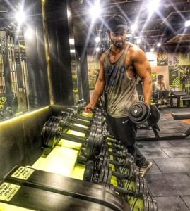 Shoaib Ibrahim at Gym