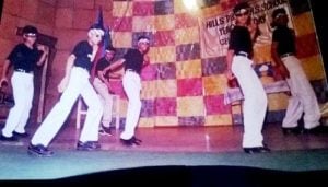 Shoaib Ibrahim during school dance competition
