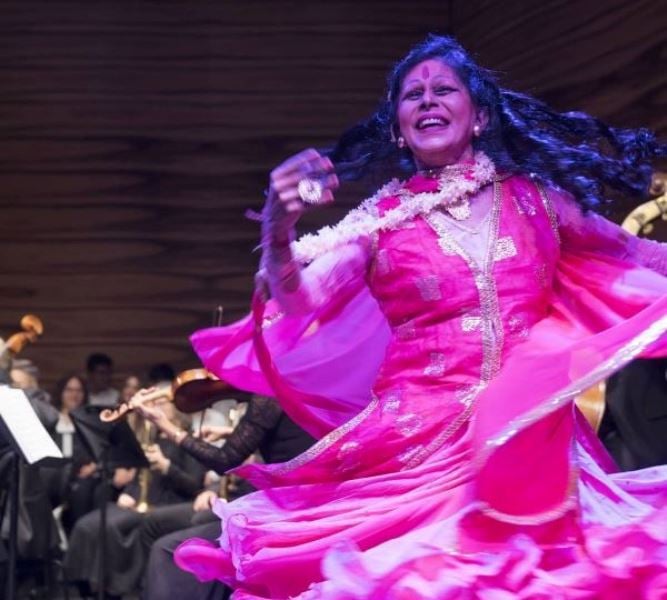 Shovana Narayan performing in Franz Schubert