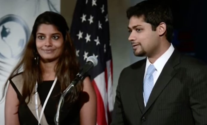 Shradha Agarwal and Rishi Shah