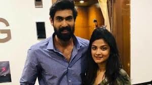 Shreya Jain with Rana Daggubati