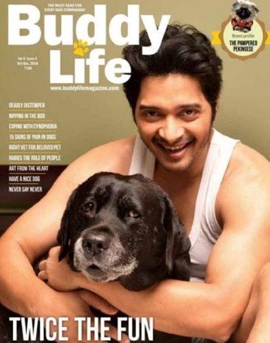 Shreyas Talpade featured on a magazine cover