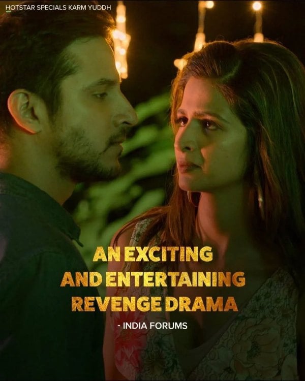 Shruti Chauhan as Rashi Motwani in the Hotstar Special Karam Yudh (2022)