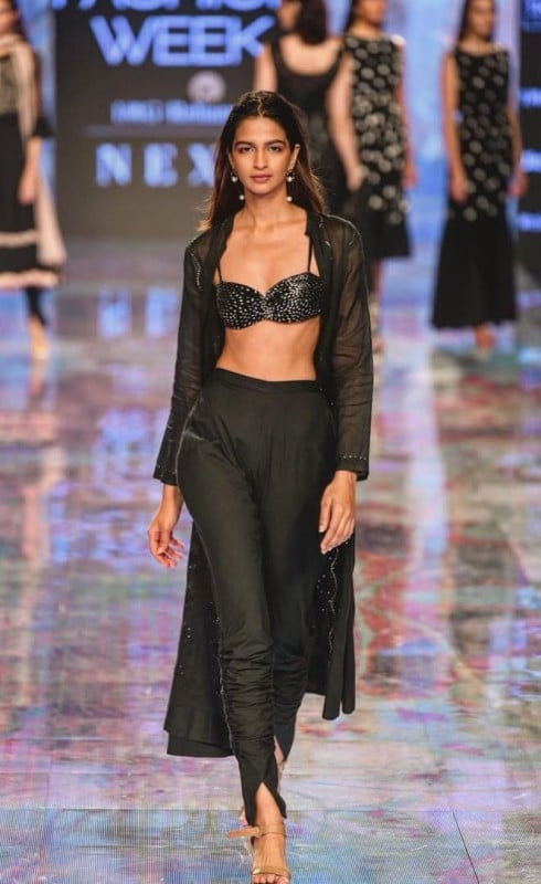 Shruti Chauhan at the Lakme Fashion week 2020