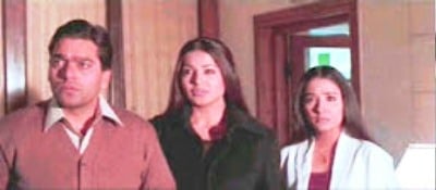 Shruti in a still from the 2002 film Raaz